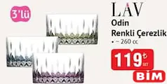 LAV ODİN RENKLİ ÇEREZLİK 3'LÜ 260 CC